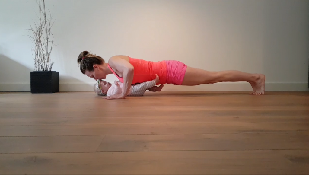 Postpartum workout: sporten met je baby
