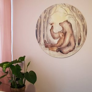 Behangcirkel van Hartendief op MDF how-to