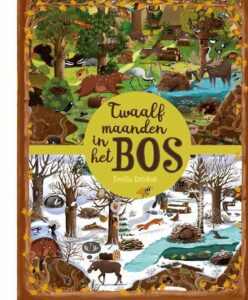twaalf maanden in het bos boekcover