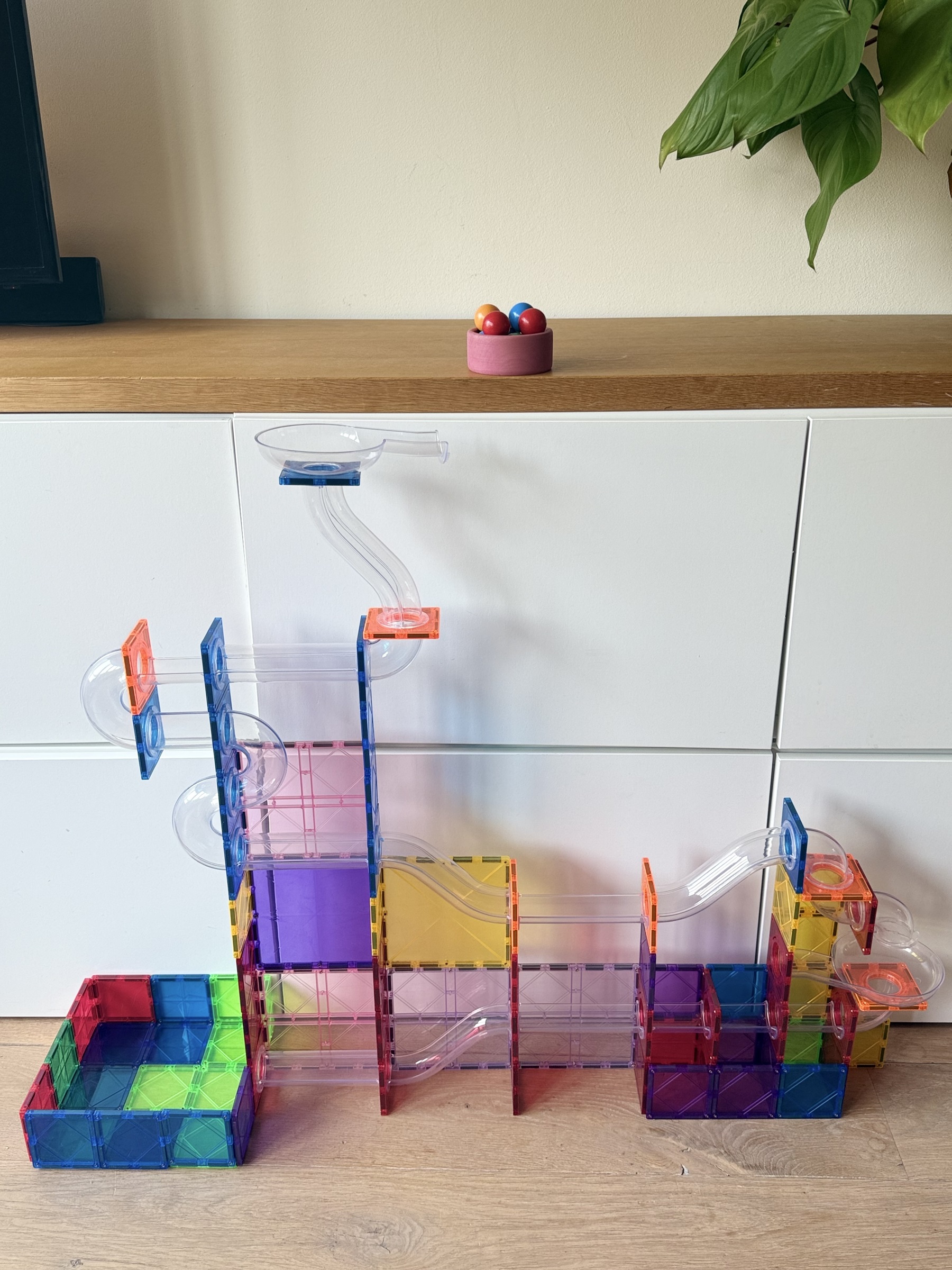 gladi magnetische knikkerbaan