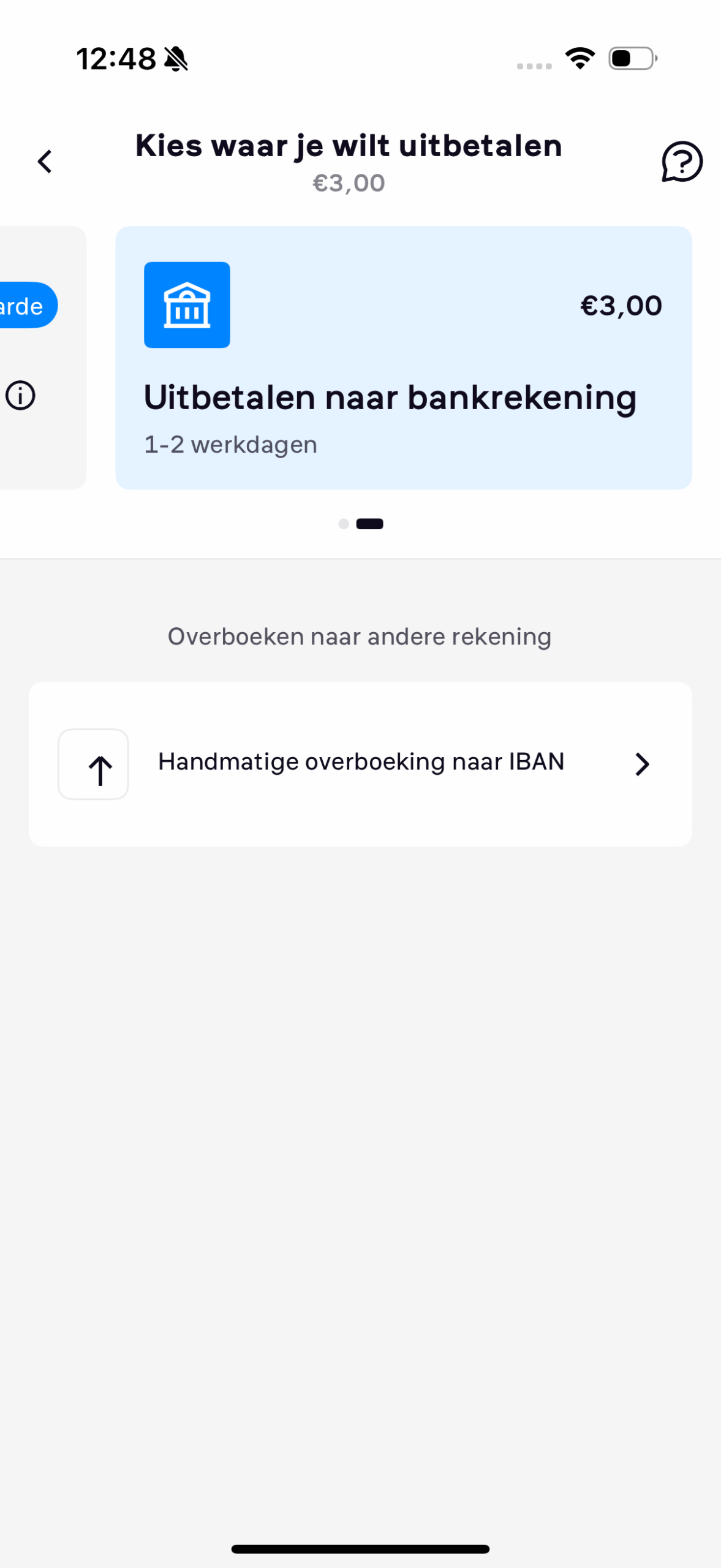 uitbetalen cashback woolsocks